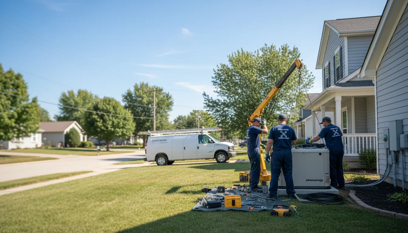 Generator Installation in Stringtown, OK near me